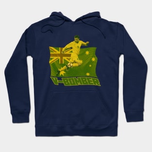 Retro Socceroos - Mark Viduka - V-BOMBER Hoodie